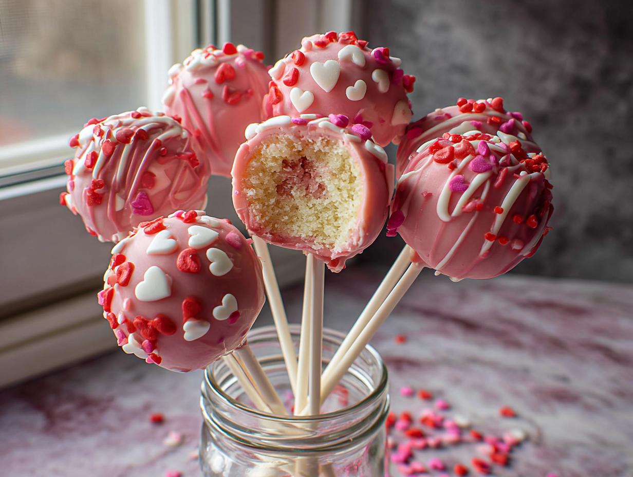 Valentine’s Day Cake Pops: 4 Easy Steps to Adorable Fun