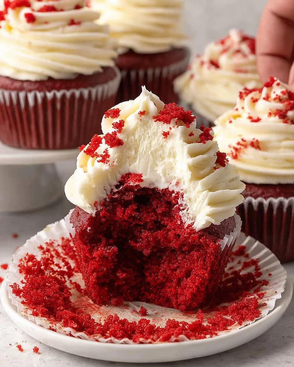 1 Delicious Gluten Free Red Velvet Cupcakes - detail 2