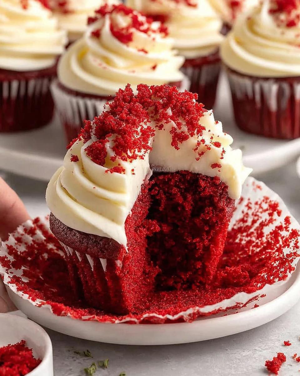 1 Delicious Gluten Free Red Velvet Cupcakes - detail 3