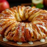 Apple Kringle with Vanilla Glaze Recipe