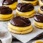 Boston Cream Pie Cookies