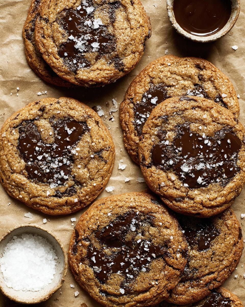 Chocolate Chip Tahini Cookies - detail 2