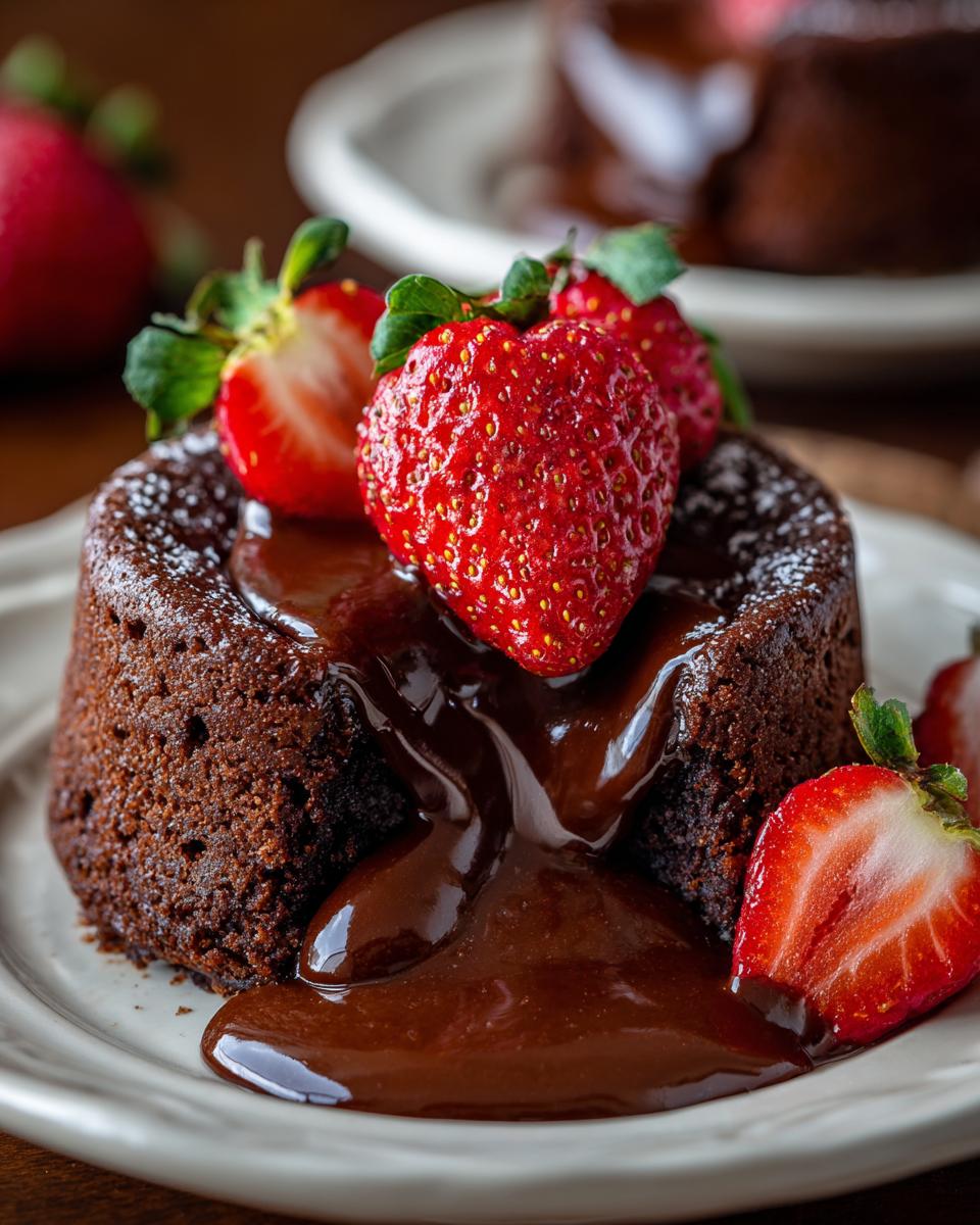 Chocolate Lava Cake Recipe - Easy 30 Min Dessert - detail 2