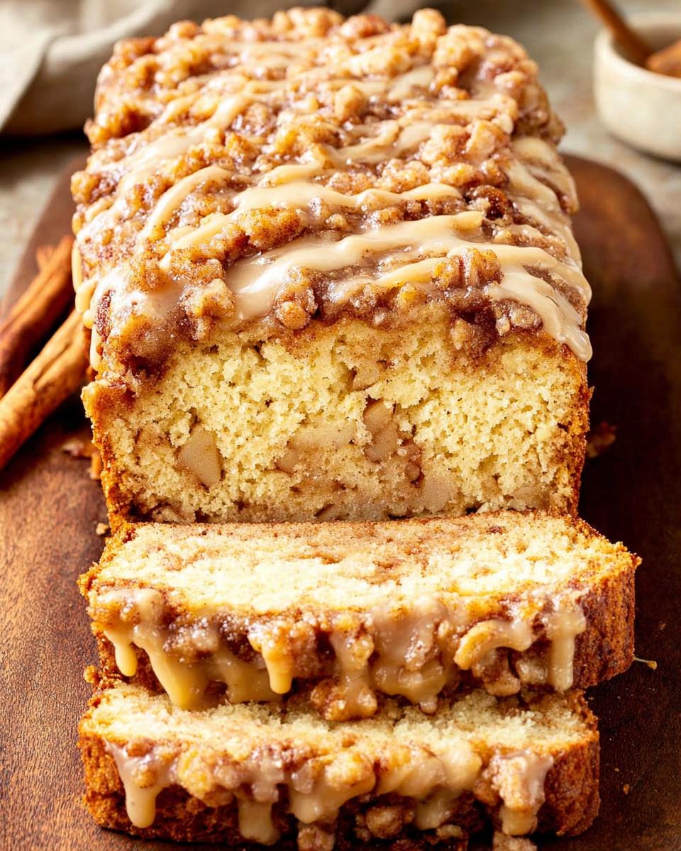 Cinnamon Apple Bread - detail 1