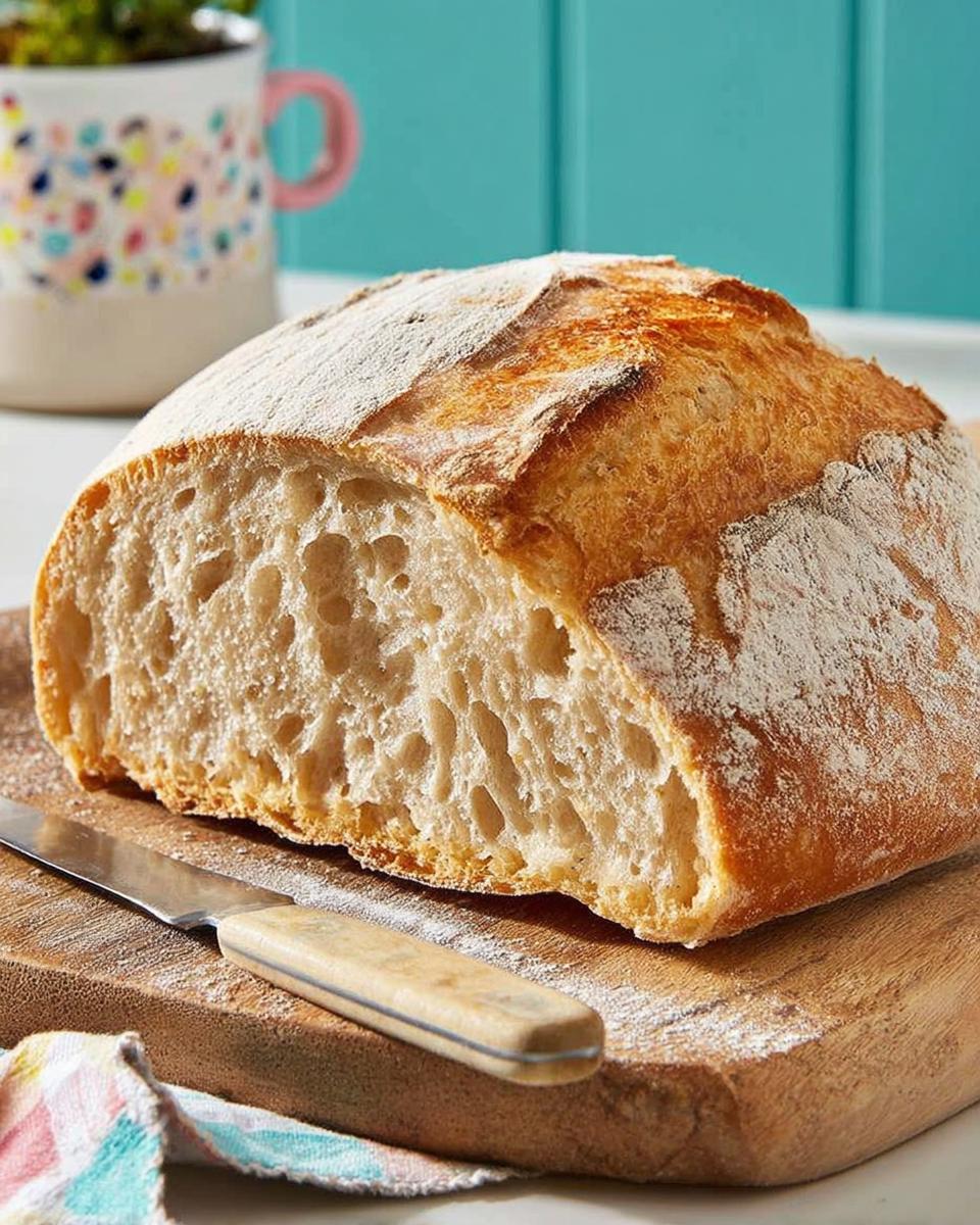 Classic Sourdough Boule (No-Knead) - detail 1