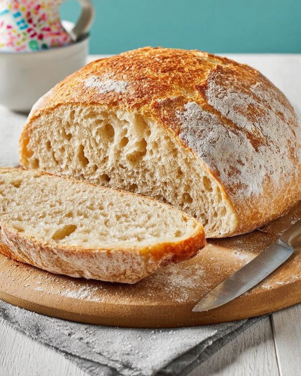 Classic Sourdough Boule (No-Knead) - detail 3