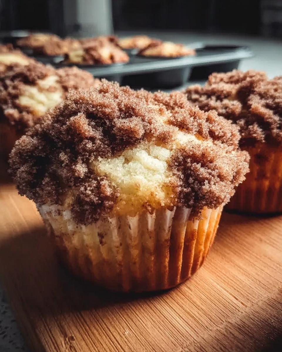 Coffee Cake Muffins with Crumble Magic - detail 2