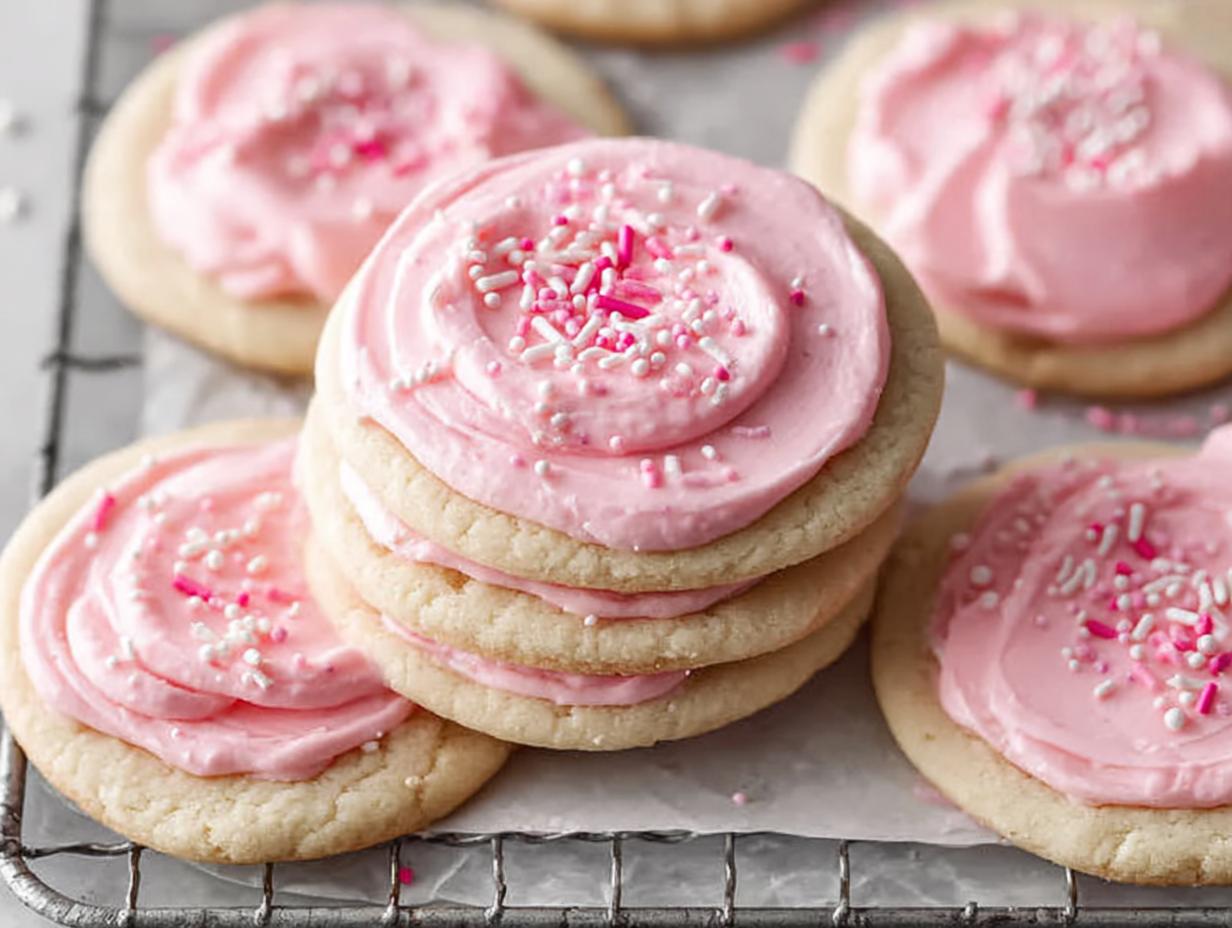 Flawless Crumbl Pink Chilled Sugar Cookies in 2 Hours