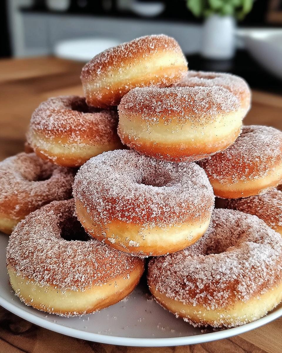 Delicious Baked Cinnamon Sugar Donuts - detail 1