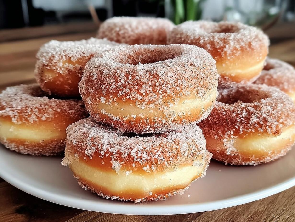 Delicious Baked Cinnamon Sugar Donuts: Ditch the Guilt!