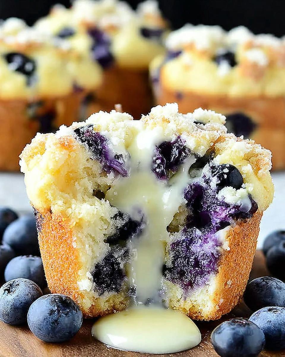 Delicious Blueberry Cream Cheese Muffins Recipe - detail 3