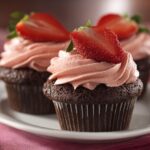 Double Chocolate Strawberry Cupcakes – Rich, Moist & Berry Delicious