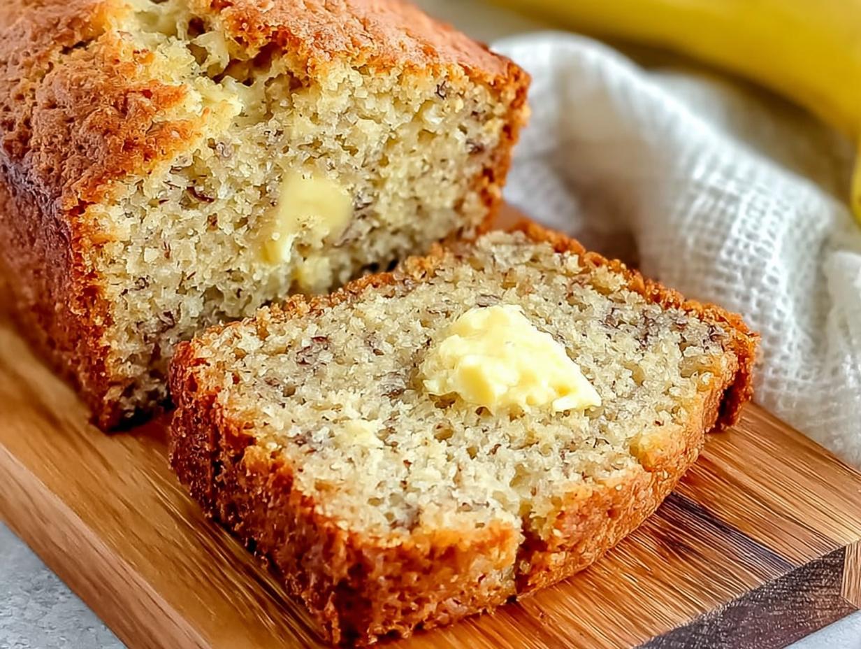 Easy Moist Banana Bread: Vanish Bad Day in 1 Hour