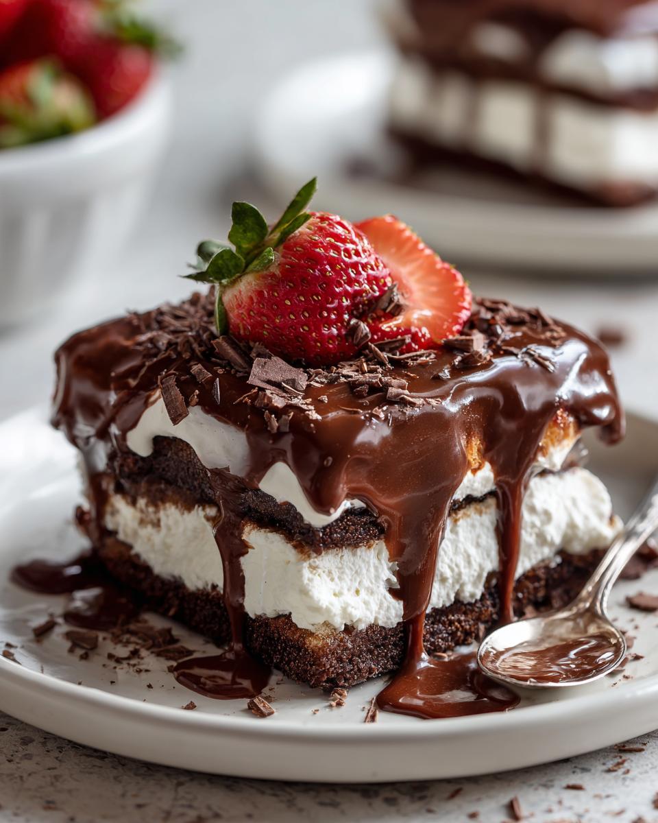 Easy No-Bake Chocolate Lasagna Recipe - detail 2