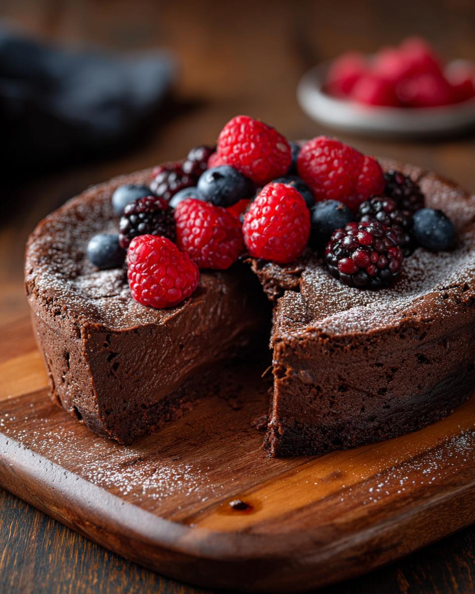 Flourless Chocolate Cake Recipe - detail 1