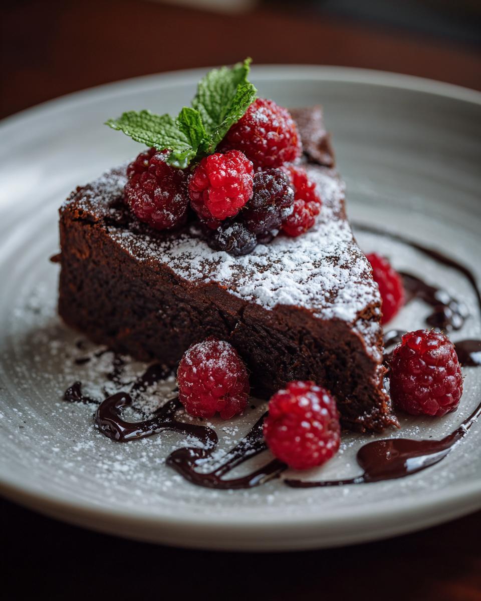 Flourless Chocolate Cake Recipe - detail 3
