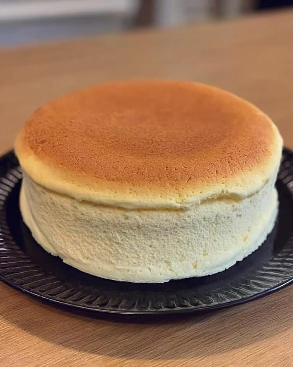 Fluffy Japanese Cheesecake - detail 3