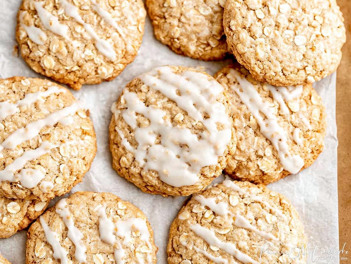 Devastating Gluten-Free Iced Oatmeal Cookies in 11 Mins