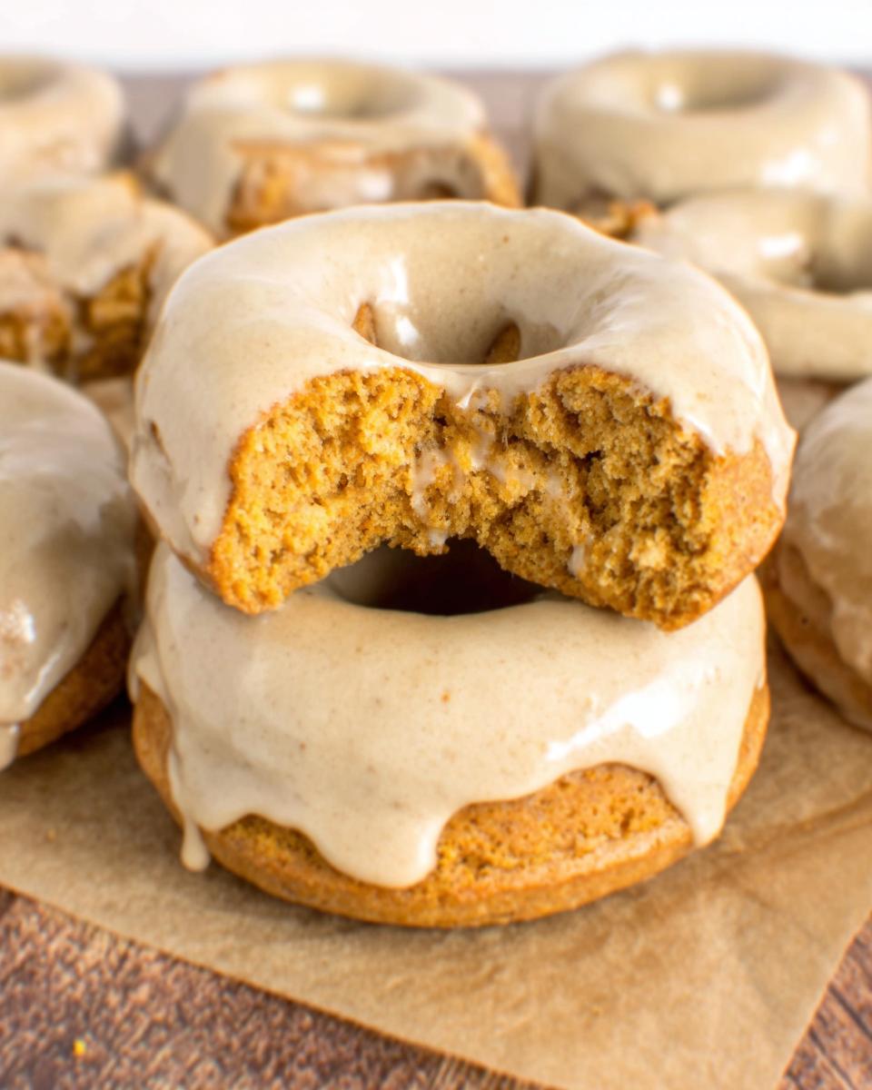 Gluten-Free Pumpkin Donuts - detail 2