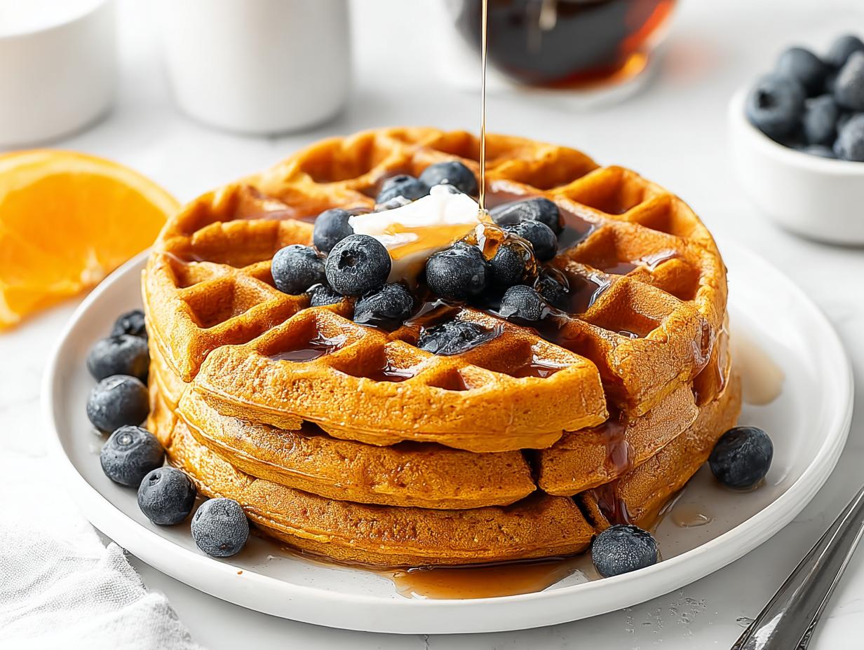 Gluten-Free Pumpkin Waffles: 20-Minute Fall Treat