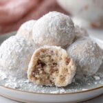 Gluten Free Snowball Cookies Filled With Cadbury Chocolate Goodness