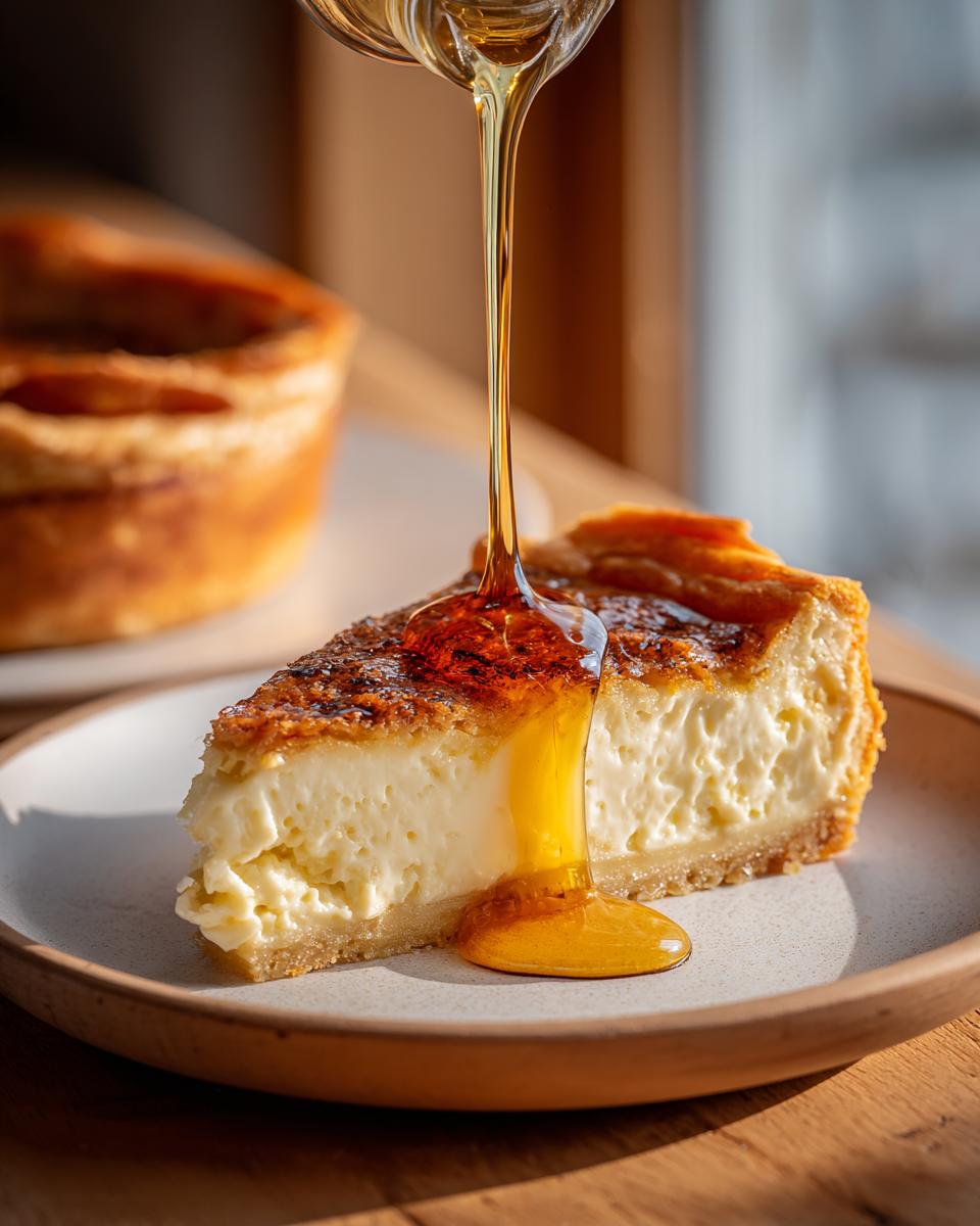 Golden Greek Honey Pie (Melopita) – A Light and Heavenly Mediterranean Dessert - detail 2