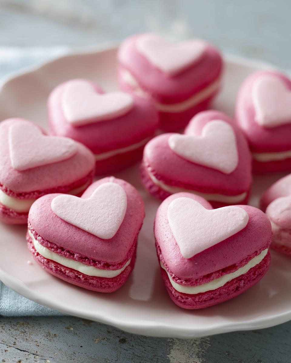 Heart-Shaped Macarons - detail 1