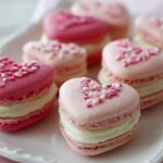 Heart-Shaped Macarons