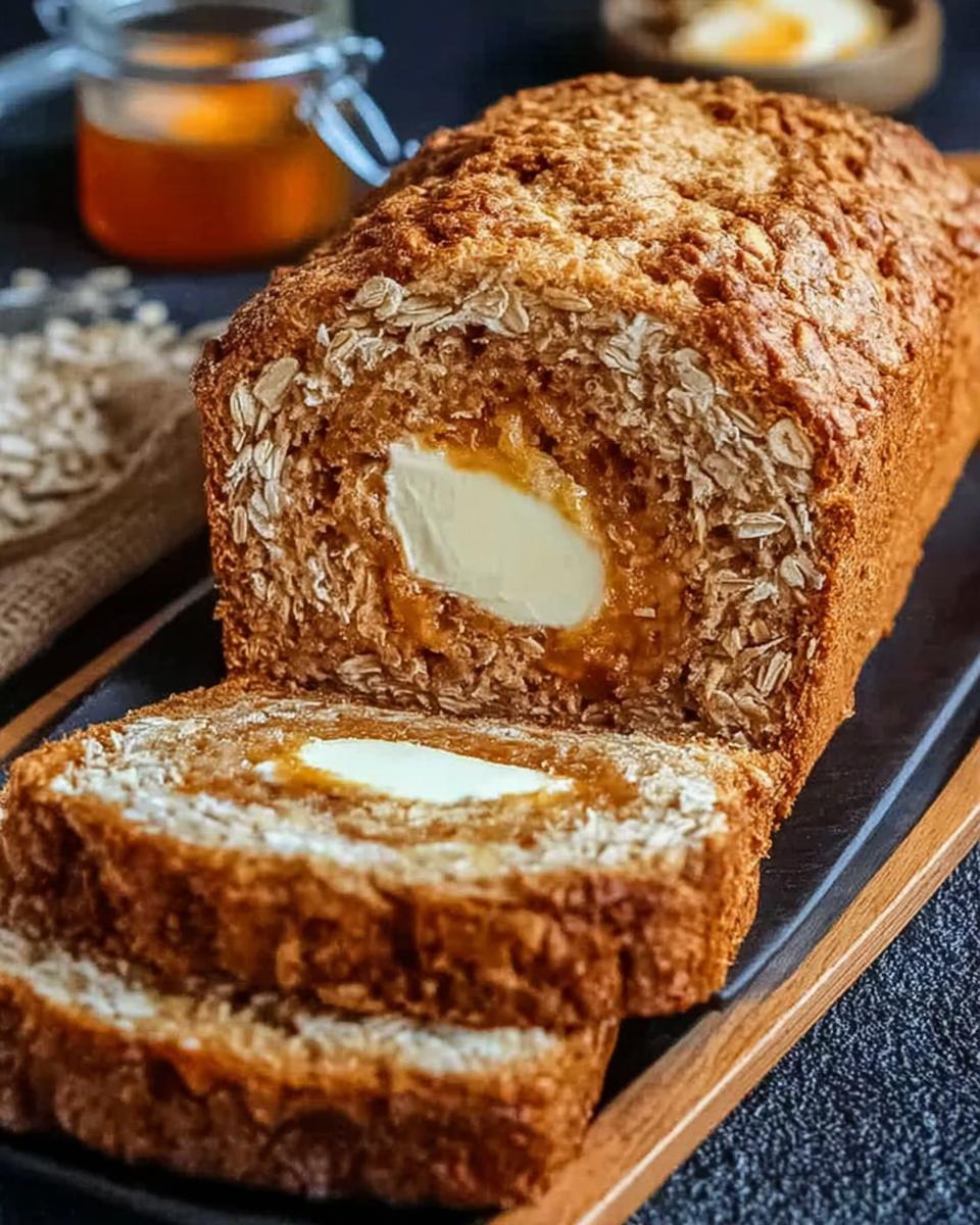 Homemade Honey-Cinnamon Oatmeal Bread - detail 1