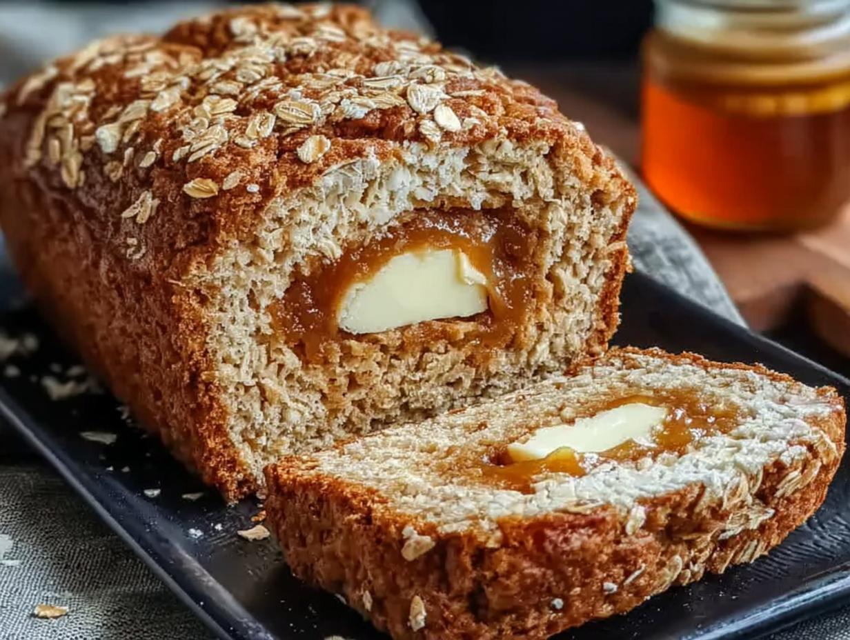 Homemade Honey-Cinnamon Oatmeal Bread: a Faultless 1 Loaf