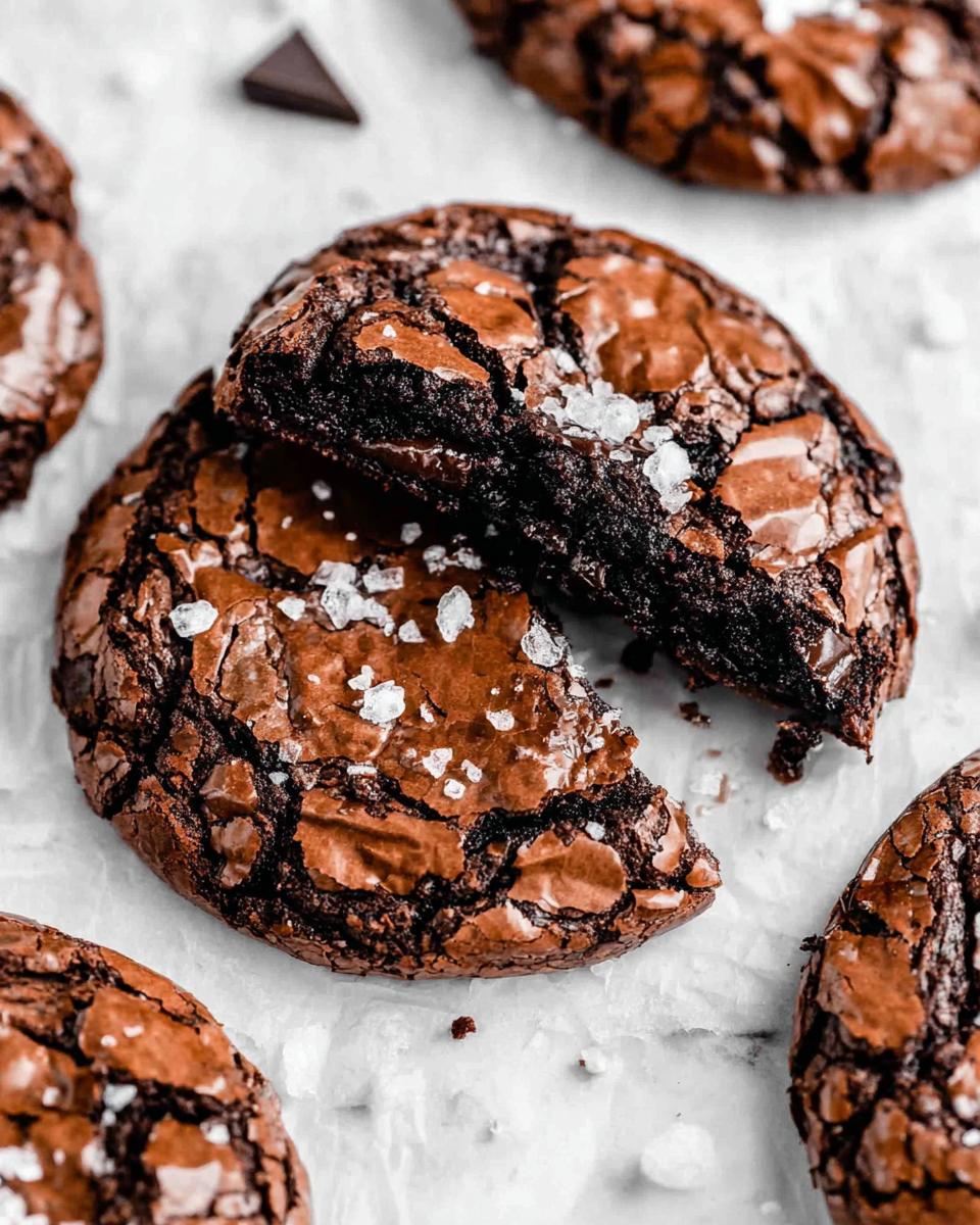 The BEST Fudgy Chewy Brookies - detail 1
