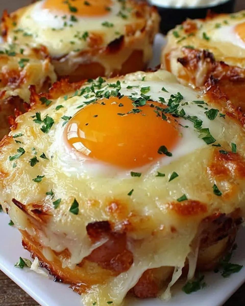 Baked Eggs Napoleon - detail 3