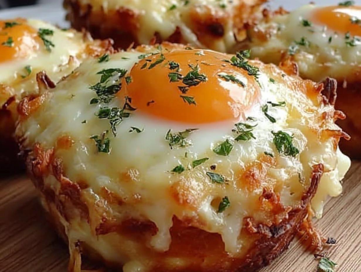 Unbelievable Baked Eggs Napoleon in Under 30