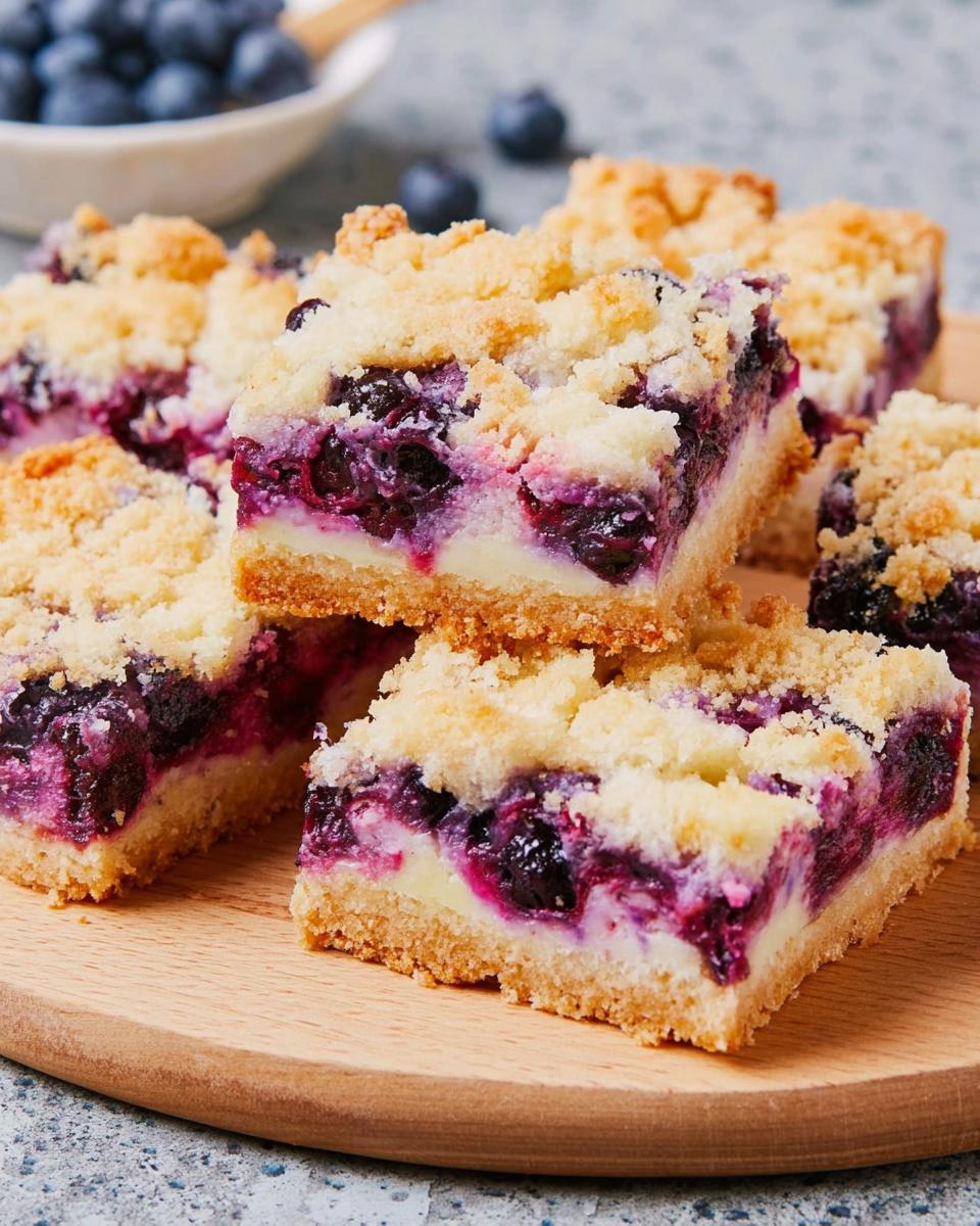 Blueberry Lemon Pie Bars: - detail 2