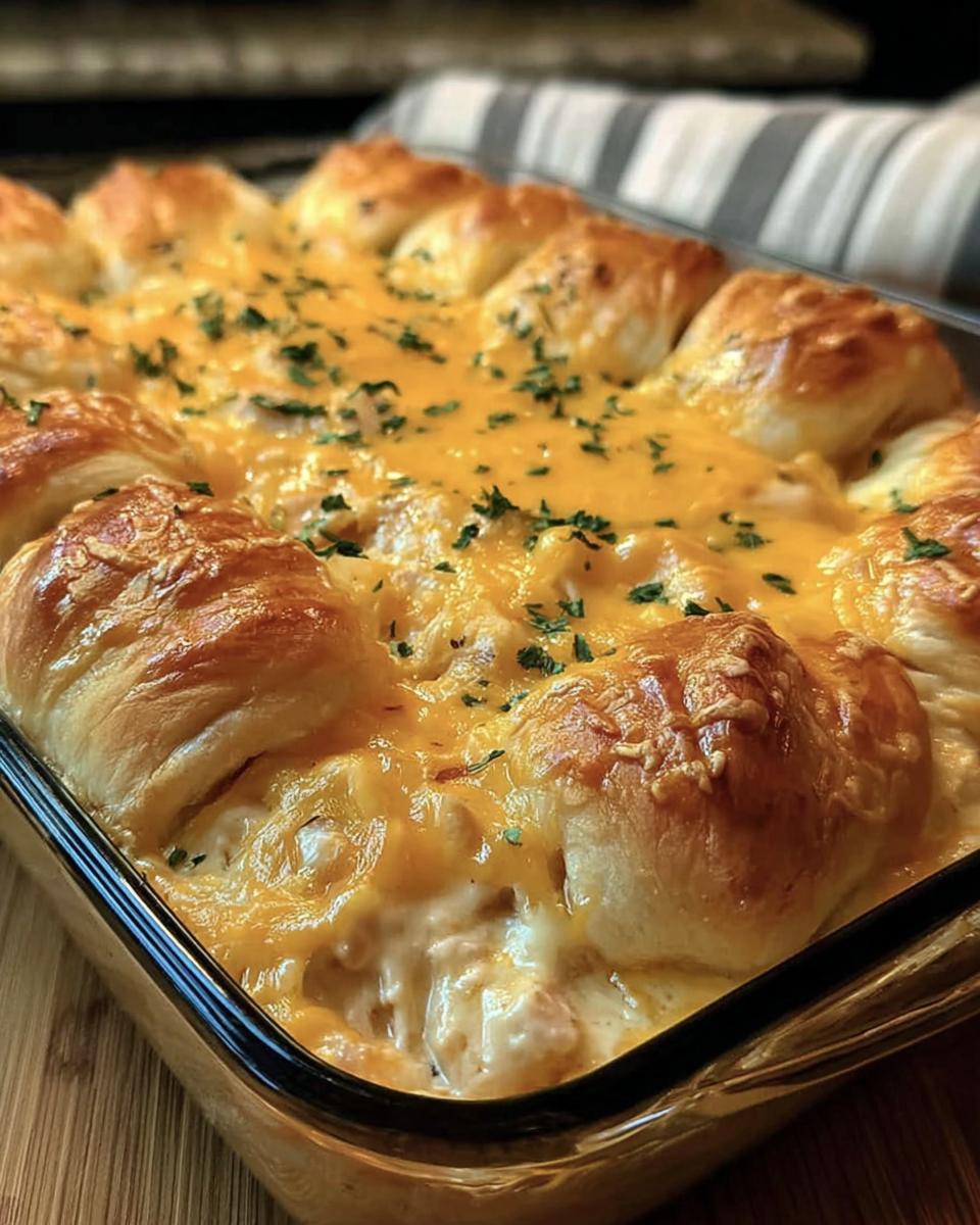 Cheesy Chicken Crescent Bake - detail 1