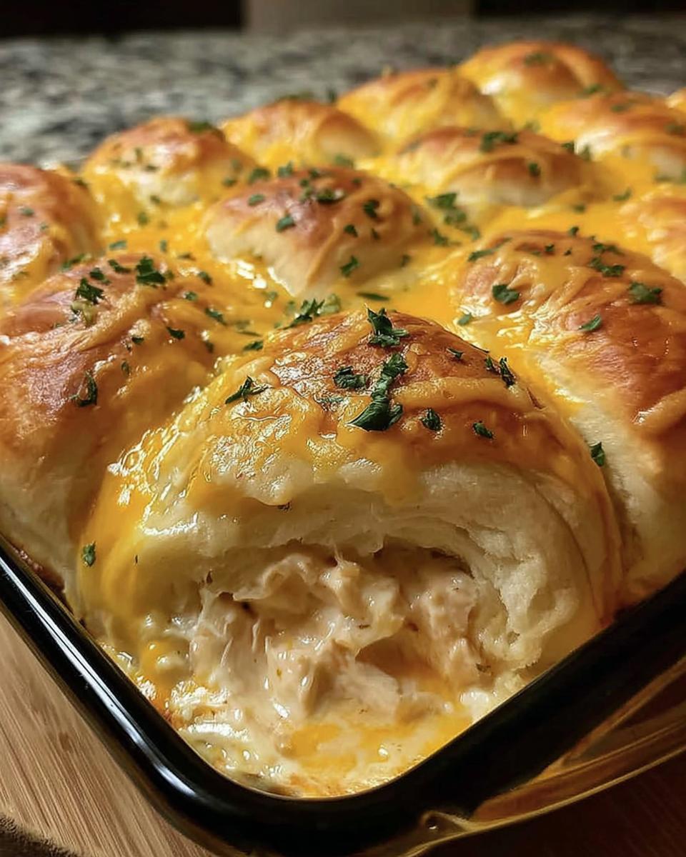Cheesy Chicken Crescent Bake - detail 3