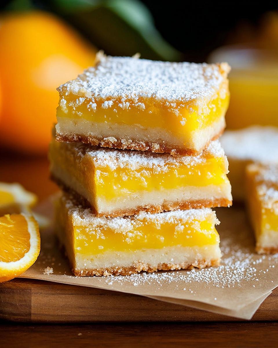 Classic Meyer Lemon Bars with Shortbread Crust - detail 1