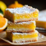 Classic Meyer Lemon Bars with Shortbread Crust