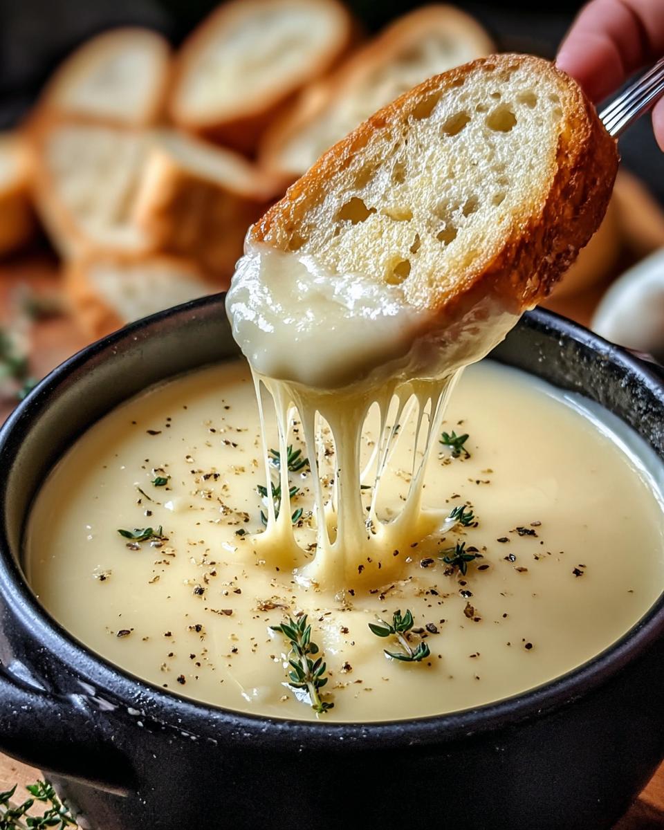 Country French Garlic Soup Recipe - detail 3