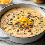 Easy Cheeseburger Soup