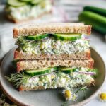 Easy Cucumber Salad Sandwiches