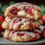 Easy Strawberry Cheesecake Cookies