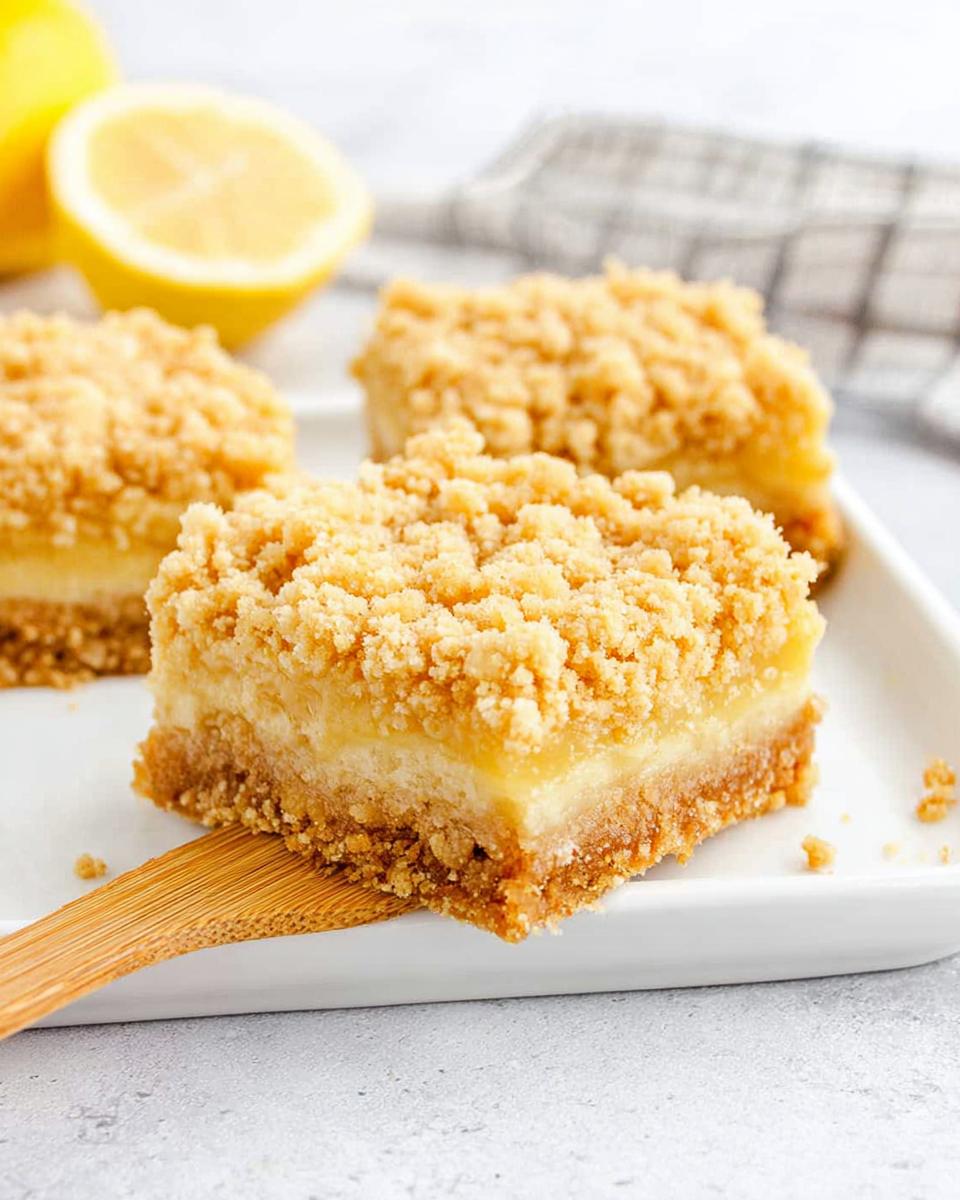 Homemade Lemon Crumb Bars - detail 3