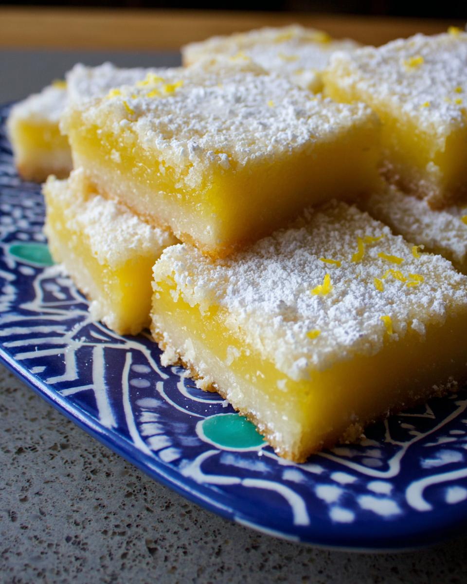Ina Garten's Lemon Bars - detail 1