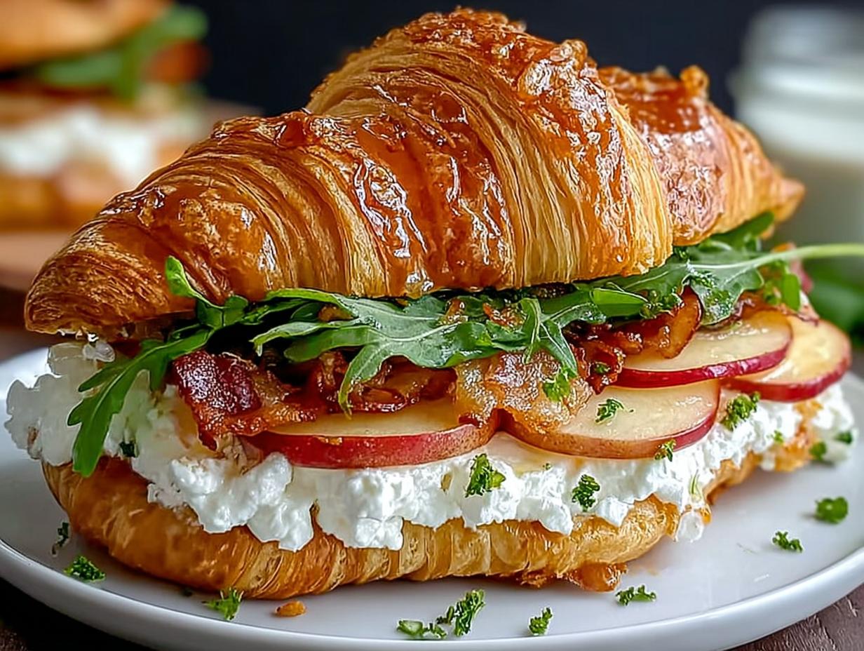 Irresistible Apple Croissant: 1 Unforgettable Lunch