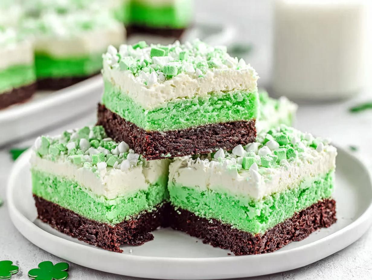 Sinful: Irresistible Green Velvet Brownies in 30 Minutes