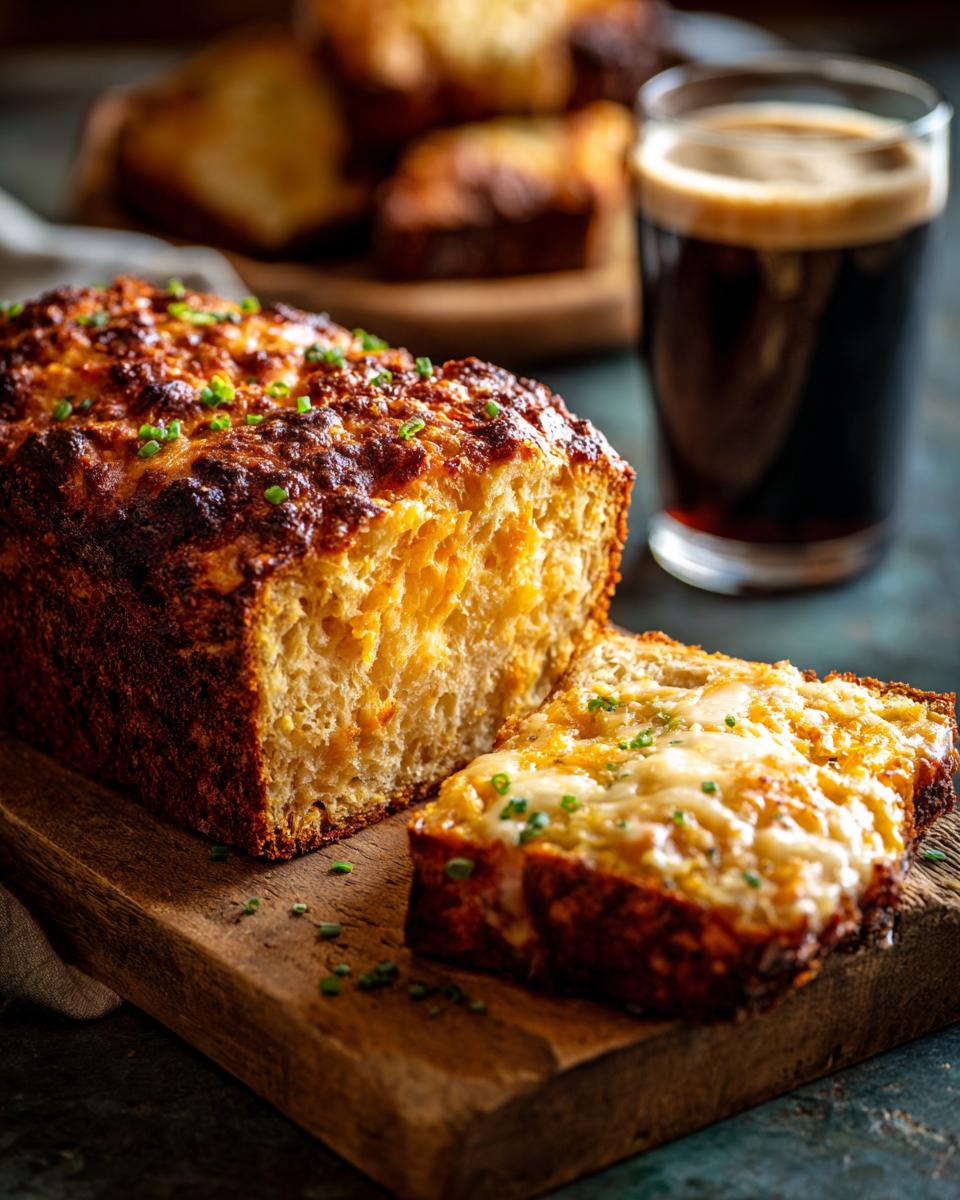 Irresistible Irish Beer and Cheddar Bread - detail 3