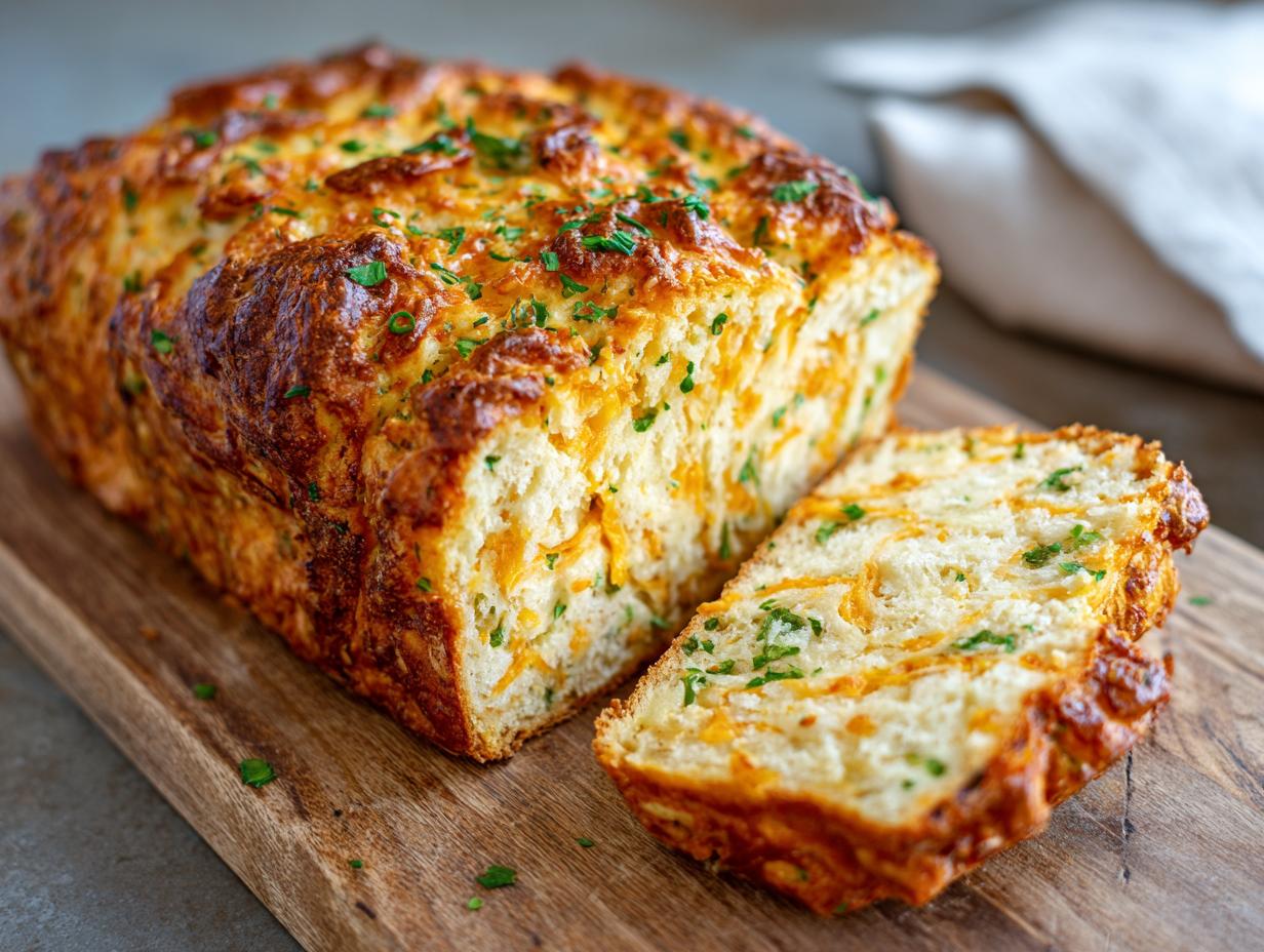 Devilish Irresistible Irish Beer and Cheddar Bread?