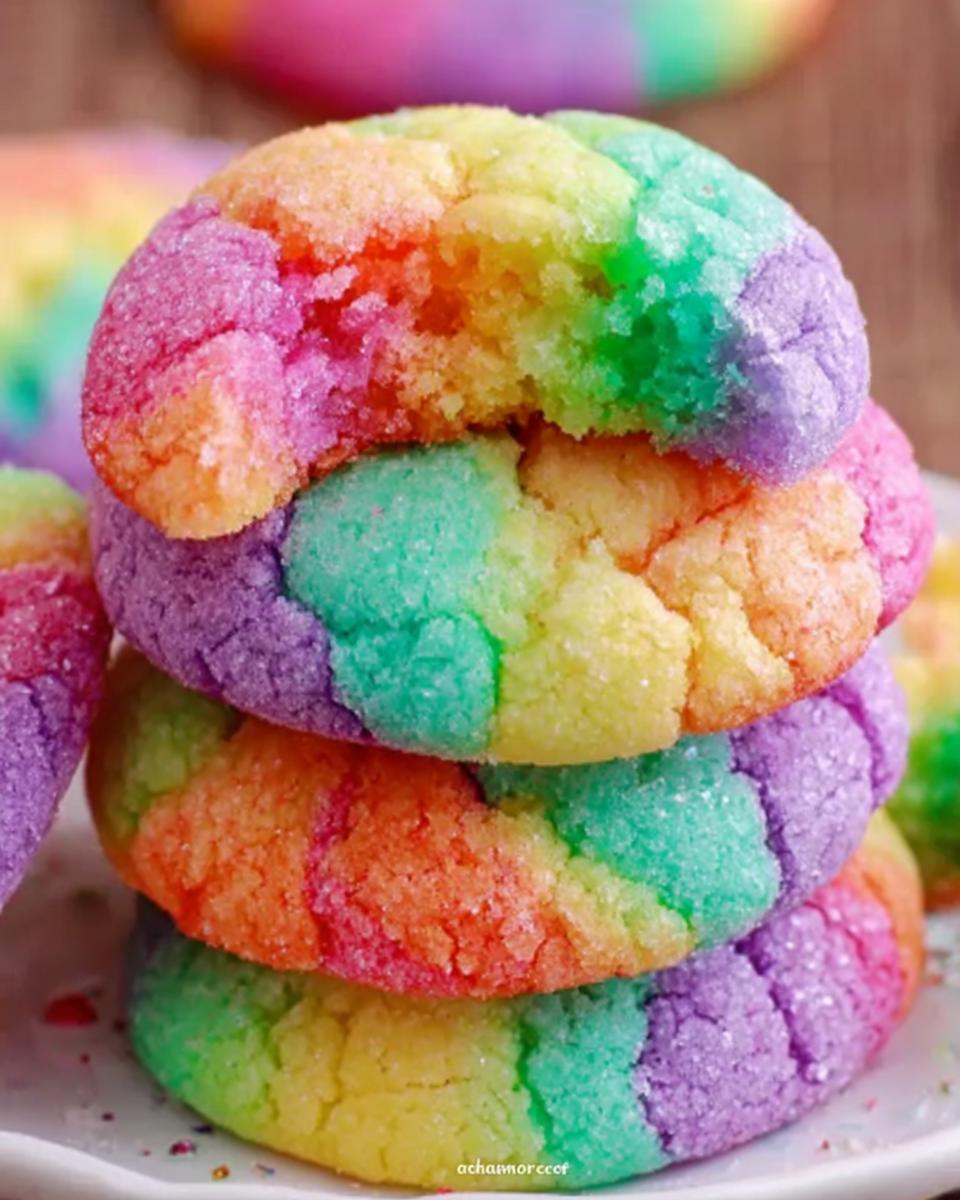 Jello Sugar Cookies – Soft, Chewy & Colorful Treats - detail 1