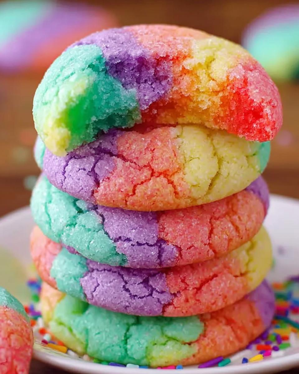 Jello Sugar Cookies – Soft, Chewy & Colorful Treats - detail 2